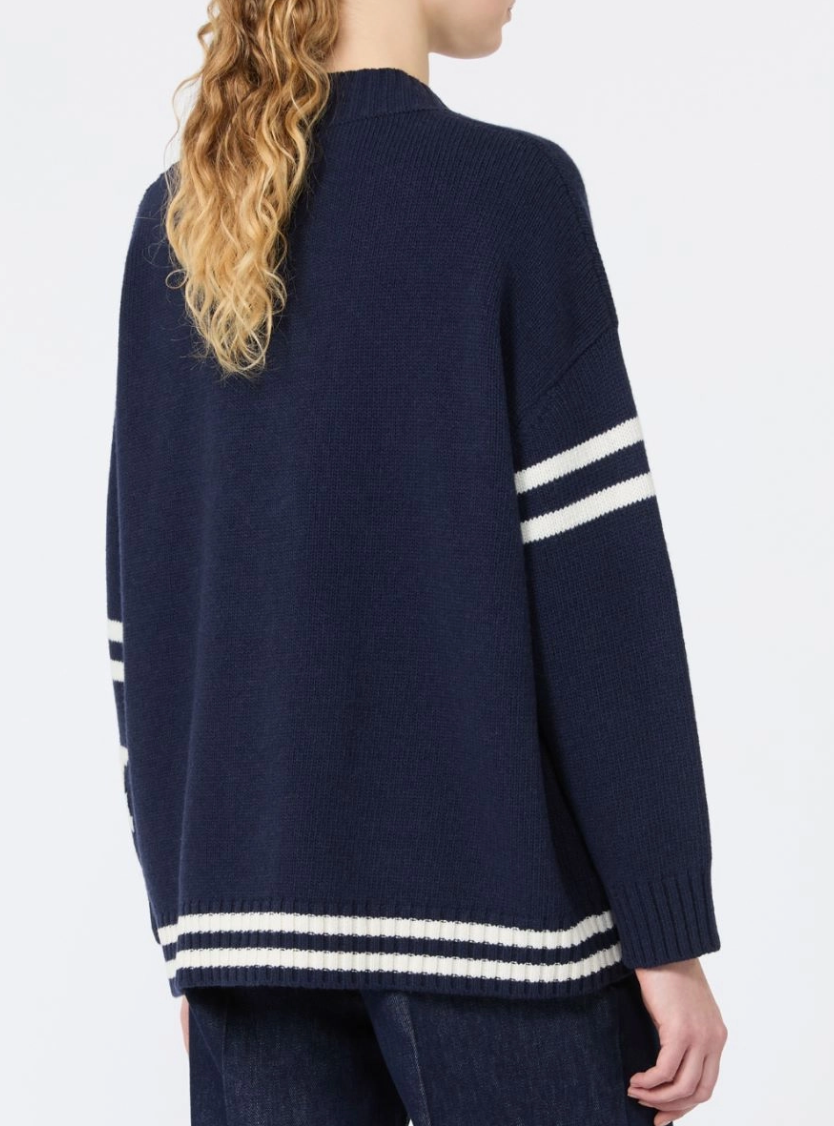 Cardigan con scollo a V