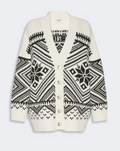 Cardigan con scollo a V