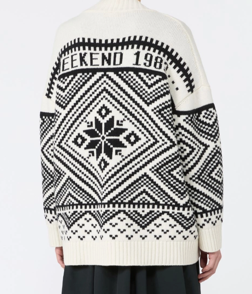 Cardigan con scollo a V
