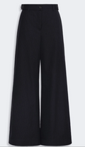 Pantaloni wide leg con gamba larga